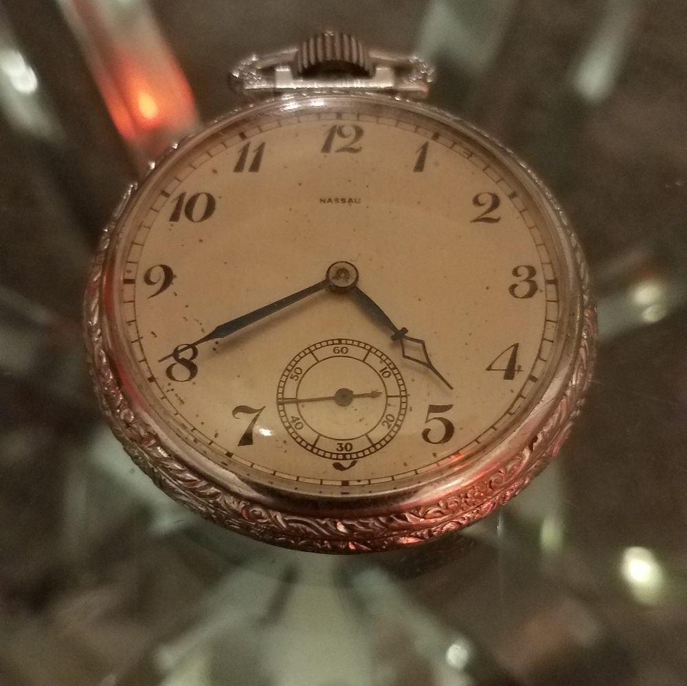 Vintage Nassau Pocket Watch
